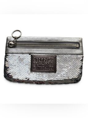 Coach Poppy Sequin Wristlet Clutch: Rare